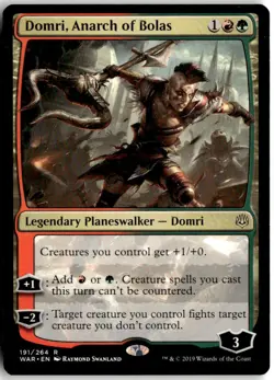 Domri, Anarch of Bolas - War of the Spark #191 - Near Mint - Normal - Image 1