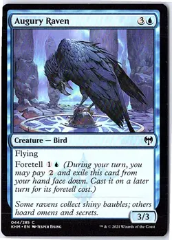 Augury Raven Kaldheim 44 Near Mint - Image 1