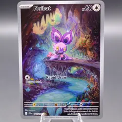 Noibat 169/159 Illustration Rare SV09: Journey Together Pokemon TCG NM - Image 1