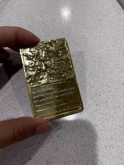 23k Gold Pokemon Card #06 Charizard - Image 3