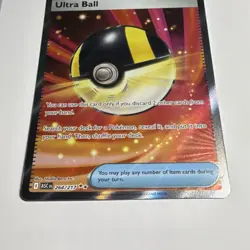 Pokemon Ultra Ball Trainer-Item Full Art Secret Rare ASCN Holo 264/217 English - Image 2
