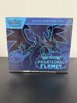 Pokemon Mega Evolution Phantasmal Flames Elite Trainer Box ETB Brand New/Sealed - Image 1