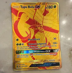 The Pokemon Company Pokemon TCG Tapu Bulu GX SV91/SV94 Hidden Fates Holo - Image 1