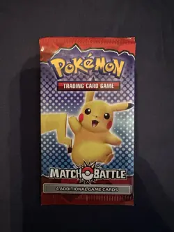 2022 Pokemon Match Battle McDonalds Promo Sealed Booster - Image 1