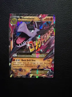 M Aerodactyl EX Pokemon XY Black Star Promo #XY98 - Image 1