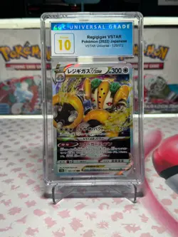 CGC Prestine 10 Regigigas VSTAR #125 Japanese VSTAR Universe - Image 1