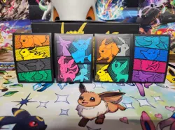 Pokemon TCG Protective Sleeves Lot 15 Eevee Umbreon Evolutions UPC Prismatic Ski - Image 4