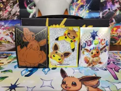 Pokemon TCG Protective Sleeves Lot 15 Eevee Umbreon Evolutions UPC Prismatic Ski - Image 5
