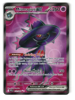 Mismagius ex 112/094 Holo Ultra Rare Phantasmal Flames Pokemon NM - Image 1