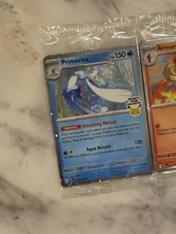 Primarina, Zarude & Armarouge (What’s Your Favorite Pokemon) Promo Sealed - Image 3