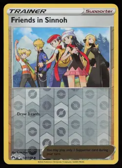 FRIENDS IN SINNOH 131/159 UNCOMMON CROWN ZENITH POKEMON REVERSE HOLO NM/M - Image 1