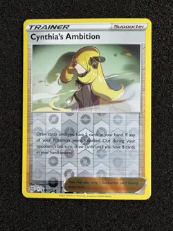 Pokemon TCG Cynthia's Ambition SWSH: Brilliant Stars 138/172 Reverse Holo NM/M - Image 2