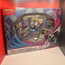 Pokemon TCG Grafaiai EX Promo Box New Sealed FAST SHIP - Image 1