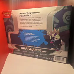 Pokemon TCG Grafaiai EX Promo Box New Sealed FAST SHIP - Image 2