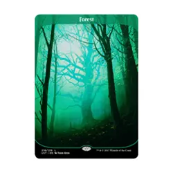 WOTC Mtg Unstable Forest #216 - Borderless (C) NM - Image 1