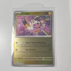 Pokemon - Emolga 030/086 Chaos Rising Reverse Holo Near Mint PSA 10 Maybe - Image 1