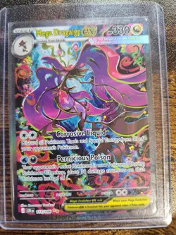 Mega Dragalge ex 118/086 Holo Special Illustration Rare Chaos Rising Pokemon NM - Image 1