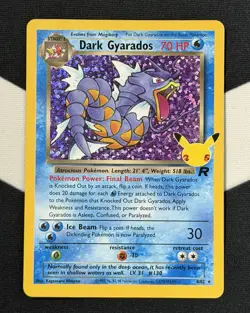 Dark Gyarados 8/82 Celebrations: Classic Collection Holo Pokemon - Image 1