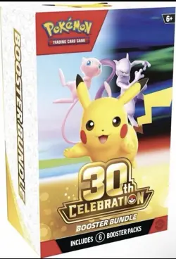 Presale - Pokemon 30th Celebration Booster Bundle Box - New - Ships 10/2 - Image 1