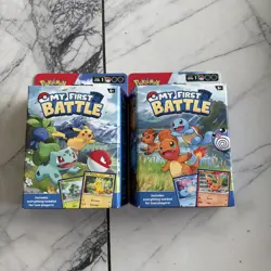 My First Battle 2x Boxes Bundle Pokemon TCGTwo Different Arts Brand New Sealed - Image 1