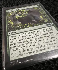 NM - Veil of Summer - 198 - Core Set 2020 - Image 1