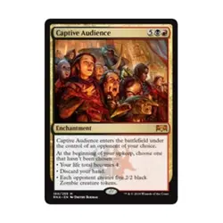 WOTC MtG Ravnica Allegiance Captive Audience (MR) NM - Image 1