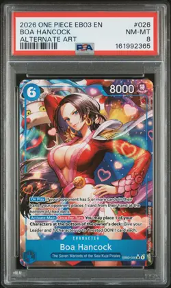 Boa Hancock (Alternate Art) EB03-026 Extra Booster: One Piece Heroines... - Image 1