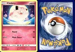 CLEFAIRY 39/68 Pokemon Card Hidden Fates Near Mint - Image 3