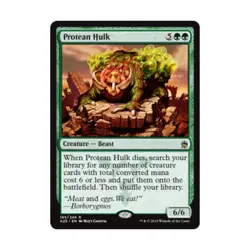 WOTC MTG Masters 25 Protean Hulk (R) EX - Image 1