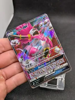 Pokemon Card Hoopa GX 96/181 SM Team Up Half Art NM - Image 2
