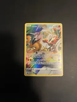 Pokemon Galarian Zapdos TCG SWSH283 Sword & Shield Promo Card Holo NM Condition - Image 2