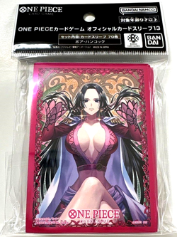 One Piece Official Card Sleeve Boa Hancock 70 Sleeves Japanese NEW Vol.13 DHL - Image 1