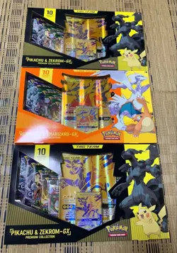 Version Pokemon Card Tag Team Premium Collection 3-Piece Set No.MC699 - Image 1