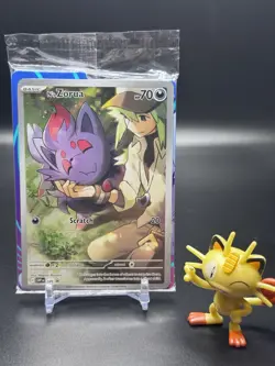 N's Zorua 189 Pokemon Sv: Scarlet & Violet Promo Cards Holo Sealed NM - Image 1