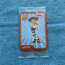 Kelloggs Toy Story 5 Trading Card 2 Pack Jessie Snappy Pixar Disney Near Mint - Image 1