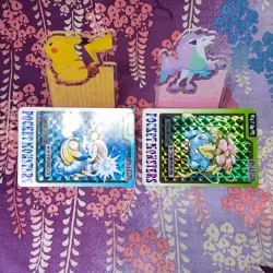 Pokemon Bandai Carddass Blastoise Venusaur FILE No.003 009 Prism 1997 Japanese A - Image 3