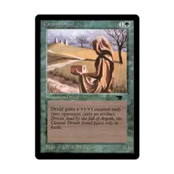 WOTC MtG Antiquities Citanul Druid (U) NM - Image 1