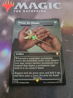Mtg. Elessar, the Elfstone. Foil. Lord of the Rings. Pack Fresh - Image 1