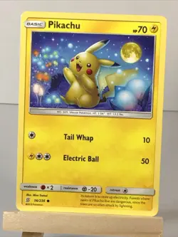 Pikachu (56) SM - Unified Minds Common 56/236 Pokemon TCG - Image 2