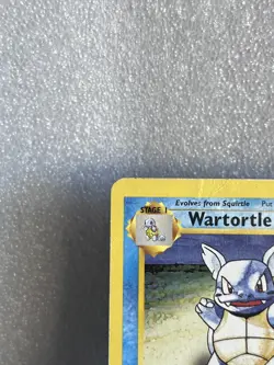 Pokemon Wartortle 42/102 Base Set Unlimited HP Uncommon WOTC 1999 Vintage TCG - Image 2