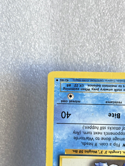 Pokemon Wartortle 42/102 Base Set Unlimited HP Uncommon WOTC 1999 Vintage TCG - Image 4