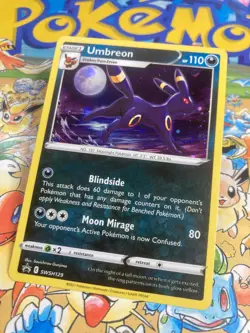 Umbreon SWSH129 Holo Promo Sword & Shield Promo Pokemon Near Mint - Image 2