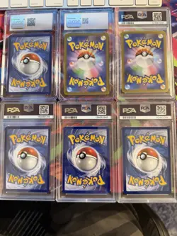 Pokemon PSA CGC Slab Lot x6 Gengar Snorlax Pikachu Staryu Ivysaur GEM 10 636996769739 - Image 2