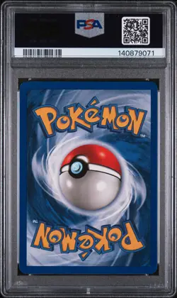 1999 POKEMON BASE SET UNLIMITED #7 HITMONCHAN-HOLO PSA 7 - Image 2