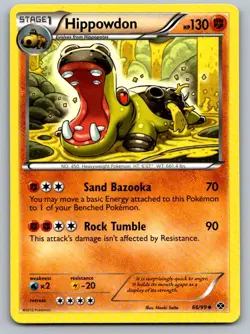 Hippowdon 66/99 Uncommon Next Destinies Pokemon Lightly Played - Image 1