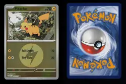 REVERSE HOLO PIKACHU (ENERGY SYMBOL PATTERN) COMMON 055/217 NM POKEMON - Image 3