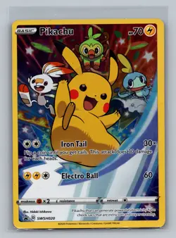SWSH: Sword & Shield Promo Cards #SWSH020 Pikachu - Image 1