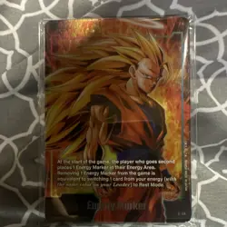 Bandai Dragon Ball Super Card Game Energy Marker Son Goku Holo E-116 English - Image 1