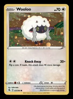 WOOLOO (COSMOS HOLO) 222/264 PROMO MISCELLANEOUS CARDS & PRODUCTS NM/M - Image 1