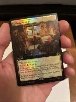 Urban Retreat - 0283 - R - Foil - Spider-Man - MTG - NM/M - Image 1